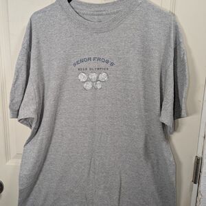 Señor Frog's Gray Short Sleeve Men's Tee